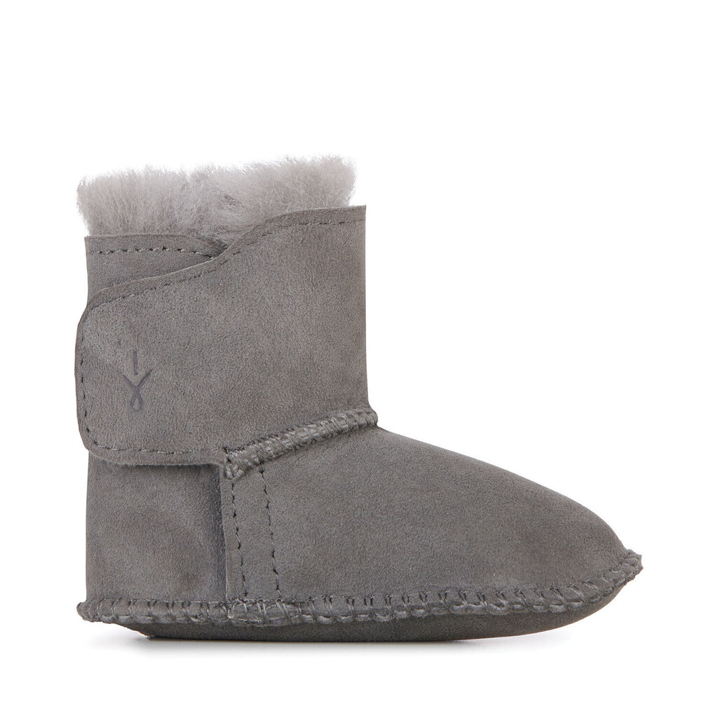 Zābaki bērniem EMU Australia babybootie charcoal, pelēki цена и информация | Ziemas zābaki bērniem | 220.lv