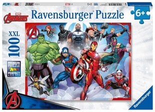 Ravensburger puzle 100 gab. Marvel cena un informācija | Puzles, 3D puzles | 220.lv