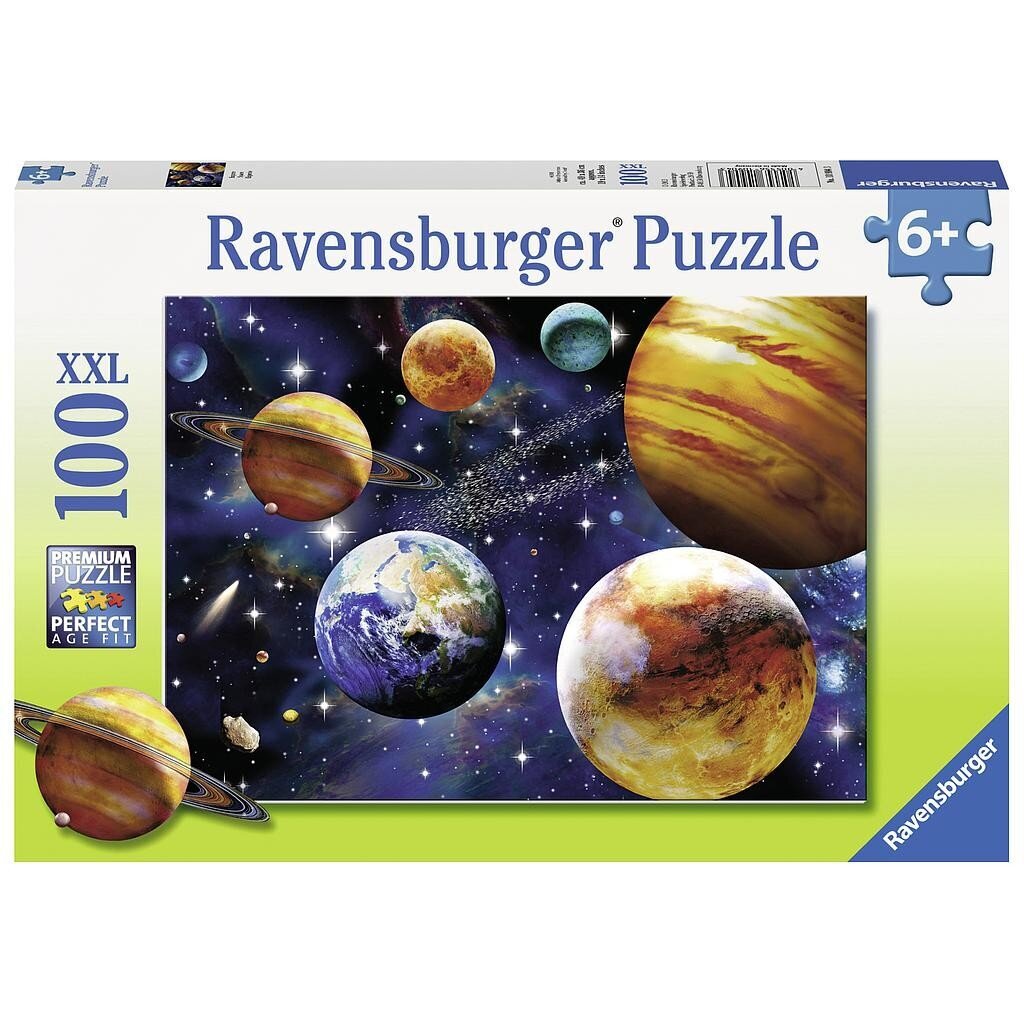 Ravensburger puzle 100 gab. “Kosmoss” cena un informācija | Puzles, 3D puzles | 220.lv