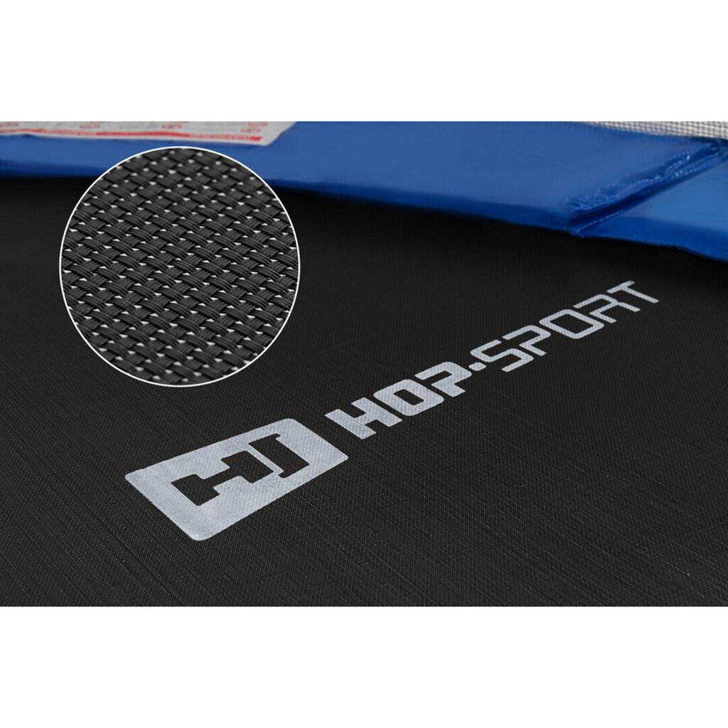 Batuts HopSport HS-T16I, diametrs 488 cm, iekšējais tīkls, melns/zils цена и информация | Batuti | 220.lv
