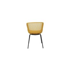 Krēsls Aatrium, 57x52x79,5 cm, dzeltena cena un informācija | Virtuves un ēdamistabas krēsli | 220.lv