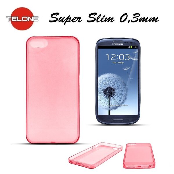 Telone Ultra Slim 0.3mm Back Case Samsung i9300 Galaxy S3 i9301 S3 Neo super plāns telefona apvalks Koraļu cena un informācija | Telefonu vāciņi, maciņi | 220.lv