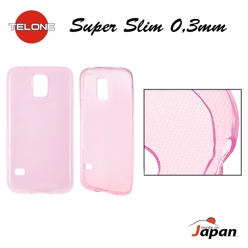 Telone Ultra Slim 0.3mm Back Case super plāns silikona telefona apvalks priekš Apple iPhone 4/4S, Rozā цена и информация | Telefonu vāciņi, maciņi | 220.lv