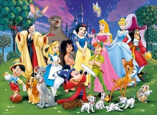Пазл Персонажи Disney, Ravensburger, 200 дет. цена и информация | Пазлы | 220.lv