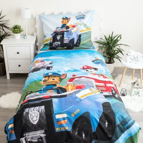 Gultas veļas komplekts PawPatrolPP259, 140x200 cm, 2 daļas цена и информация | Bērnu gultas veļa | 220.lv