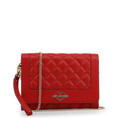 Love Moschino sieviešu rokas soma, sarkanā krāsā 890507006 cena un informācija | Sieviešu maki, karšu maki | 220.lv