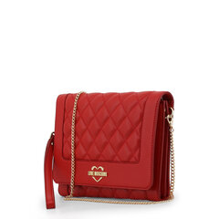 Love Moschino sieviešu rokas soma, sarkanā krāsā 890507006 cena un informācija | Sieviešu maki, karšu maki | 220.lv