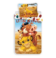 Jerry Fabrics детский комплект постельного белья Lion King, 140x200, 2 части цена и информация | Детское постельное бельё | 220.lv