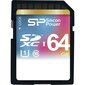 Silicon Power atmiņas karte SDXC 64GB Elite цена и информация | Atmiņas kartes fotokamerām | 220.lv