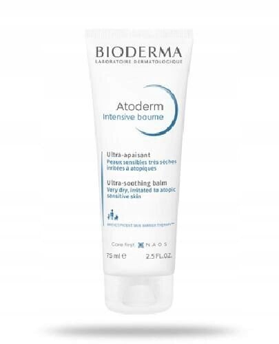 Nomierinošs balzams sejai un ķermenim Bioderma Atoderm Intensive Baume Ultra Soothing Balm 75 ml cena un informācija | Ķermeņa krēmi, losjoni | 220.lv