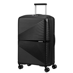 American Tourister vidējā lieluma ceļojumu koferis Airconic-Spinner 67/24, melns цена и информация | Чемоданы, дорожные сумки | 220.lv