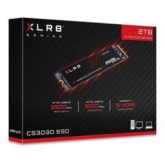 SSD PNY XLR8 CS3030 M.2 NVMe 2TB цена и информация | Внутренние жёсткие диски (HDD, SSD, Hybrid) | 220.lv