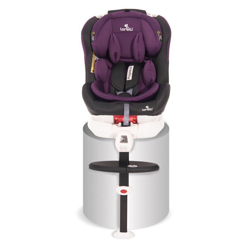 Autokrēsliņš Lorelli Pegasus, Isofix, 0-36 kg, Grey&Violet cena un informācija | Autokrēsliņi | 220.lv