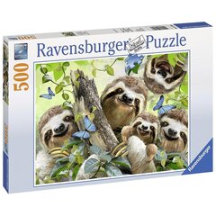 Пазл Ravensburger 500 шт Ленивец Селфи цена и информация | Пазлы | 220.lv