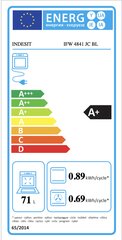 IFW 4841 JC BL Indesit цена и информация | Духовки | 220.lv