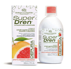 Superdren Depura Grapefruit ускоряет обмен веществ и уменьшает целлюлит 500 мл цена и информация | Принадлежности для товара красоты | 220.lv