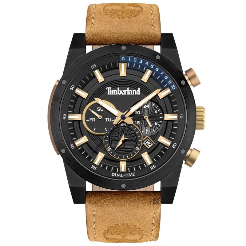 Timberland Sherbrook Dual Time TBL.15951JSB/02 TBL.15951JSB/02 cena un informācija | Vīriešu pulksteņi | 220.lv