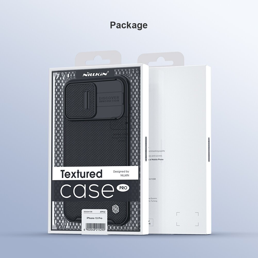 Nillkin Textured PRO Hard Case for Apple iPhone 13 Pro Black cena un informācija | Telefonu vāciņi, maciņi | 220.lv