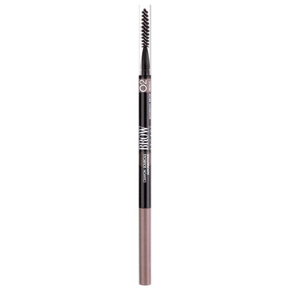 Vivienne Sabo Automatic Brow Pencil Arcade uzacu zīmulis, 02 Chocolate цена и информация | Uzacu krāsas, zīmuļi | 220.lv