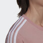 Adidas Blūze W 3s Crop Tee Pink HF7245 HF7245/M cena un informācija | T-krekli sievietēm | 220.lv