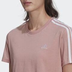 Adidas Blūze W 3s Crop Tee Pink HF7245 HF7245/M cena un informācija | T-krekli sievietēm | 220.lv