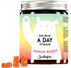 Bears with Benefits Immun Boost резиновые мишки без сахара, укрепляющие иммунитет 90 шт. цена и информация | Витамины, пищевые добавки, препараты для хорошего самочувствия | 220.lv