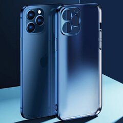 Чехол для телефона Matte transparent soft case camera protection (electroplated) Apple iPhone 11 синий ( azure) цена и информация | Чехлы для телефонов | 220.lv