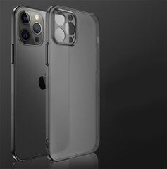 Aizsargvāciņš Matte Black Nightfall Glass case (integrated tempered glass) Soundberry paredzēts Apple iPhone 13 melns cena un informācija | Telefonu vāciņi, maciņi | 220.lv