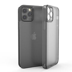 Aizsargvāciņš Matte Black Nightfall Glass case (integrated tempered glass) Soundberry paredzēts Apple iPhone 13 melns cena un informācija | Telefonu vāciņi, maciņi | 220.lv