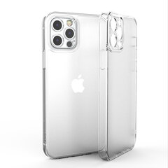 Matte White Waterfall Glass case (integrated tempered glass) Soundberry Apple iPhone 13 transparent цена и информация | Чехлы для телефонов | 220.lv