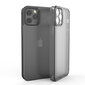 Aizsargvāciņš Matte Black Nightfall Glass case (integrated tempered glass) Soundberry paredzēts Apple iPhone 12 Pro melns cena un informācija | Telefonu vāciņi, maciņi | 220.lv