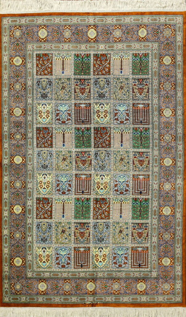 Paklājs Qum Silk 255-101561 150x99 cm cena un informācija | Paklāji | 220.lv