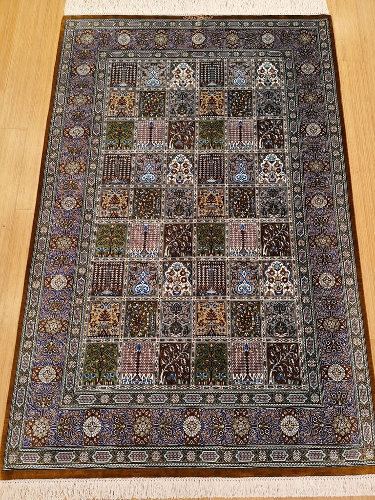 Paklājs Qum Silk 255-101561 150x99 cm cena un informācija | Paklāji | 220.lv