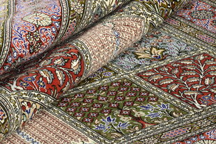 Paklājs Qum Silk 90-98297 155x97 cm cena un informācija | Paklāji | 220.lv