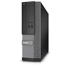 Стационарный компьютер Dell 3020 SFF i3-4130 4GB 1TB HDD Windows 10 Professional  цена и информация | Стационарные компьютеры | 220.lv