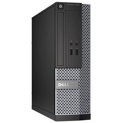 Стационарный компьютер Dell 3020 SFF i3-4130 4GB 1TB HDD Windows 10 Professional  цена и информация | Стационарные компьютеры | 220.lv