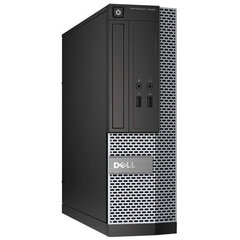 Стационарный компьютер Dell 3020 SFF i3-4130 8GB 2TB HDD Windows 10 Professional  цена и информация | Стационарные компьютеры | 220.lv