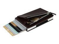 Ögon karšu maks Cascade ar monētu kabatu, melnā krāsā 891026597 cena un informācija | Vīriešu maki, karšu maki | 220.lv