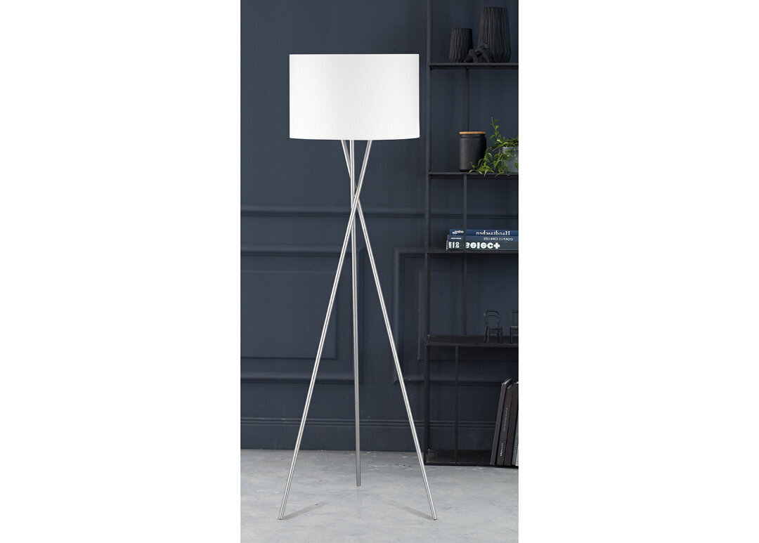 Stāvlampa Wotan, balta, 60 W cena un informācija | Stāvlampas | 220.lv