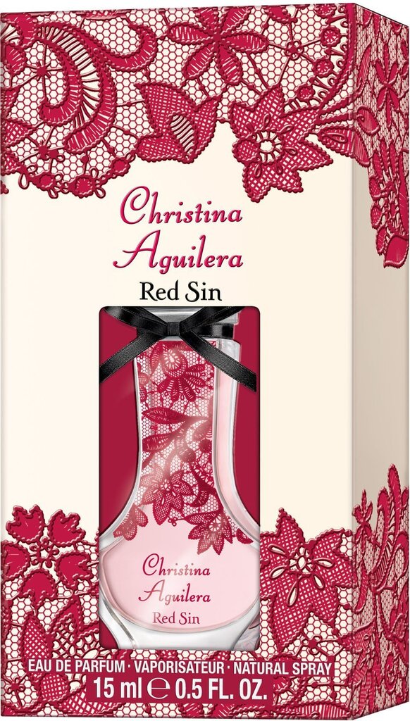 Parfimērijas ūdens Christina Aguilera Red Sin edp 15 ml cena un informācija | Sieviešu smaržas | 220.lv