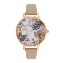 Olivia Burton Marble Florals sieviešu rokas pulkstenis 890937232 cena un informācija | Sieviešu pulksteņi | 220.lv