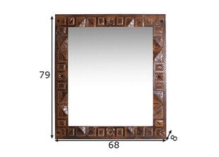 Зеркало Almirah, коричневое цена и информация | Зеркала | 220.lv