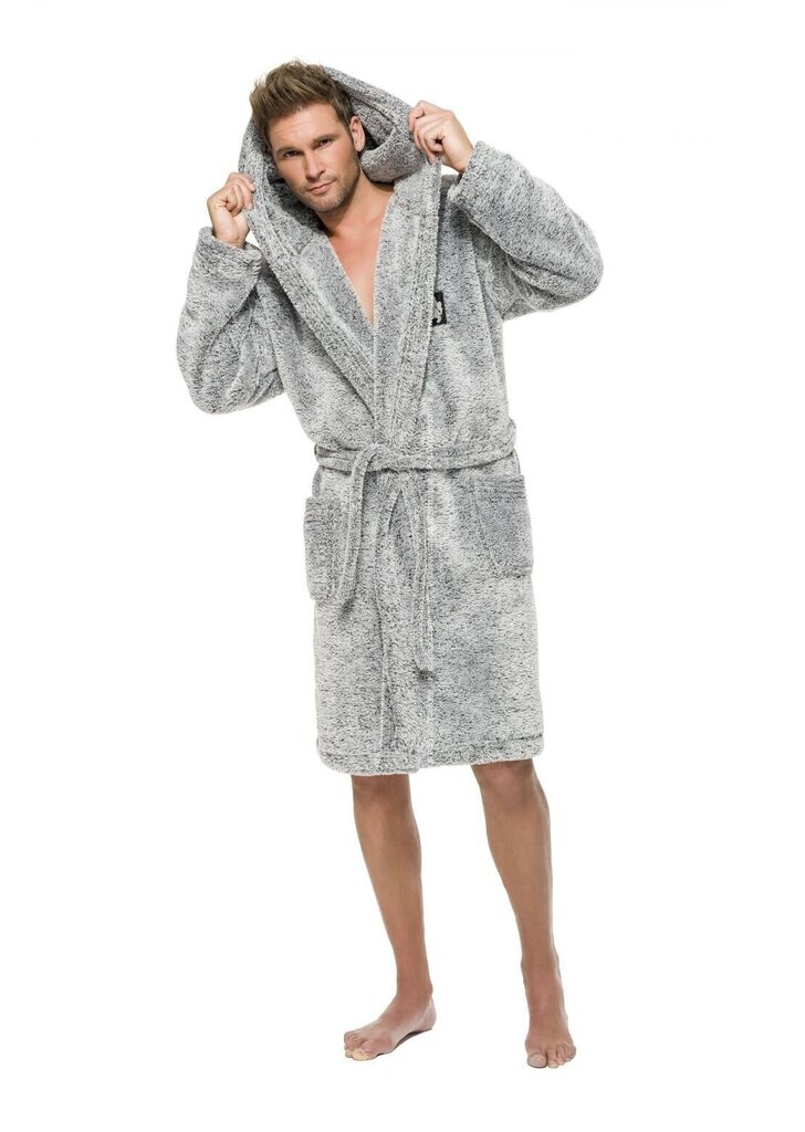 Vīriešu peldmētelis Bruce Melange цена и информация | Vīriešu halāti, pidžamas | 220.lv