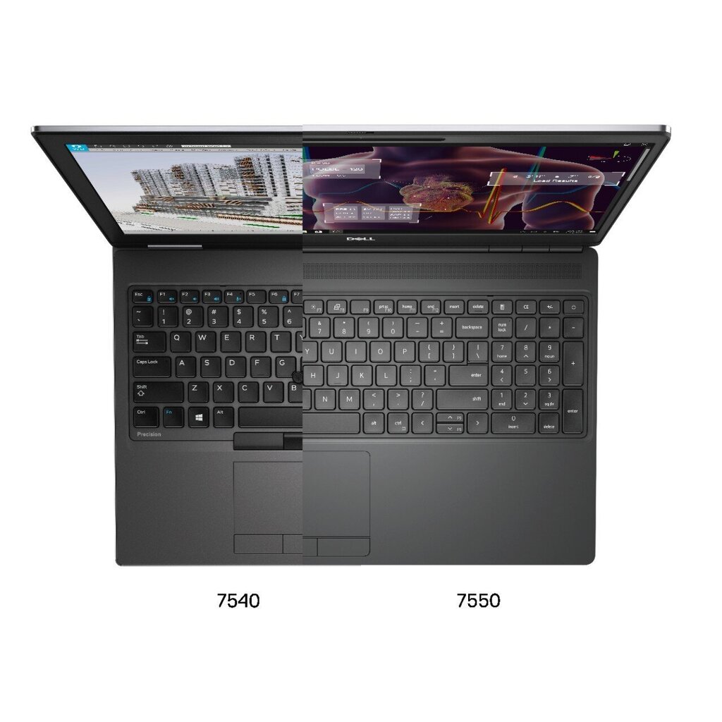 Dell Precision 7550 FHD i7-10750H 32GB 1TB T2000 цена и информация | Portatīvie datori | 220.lv