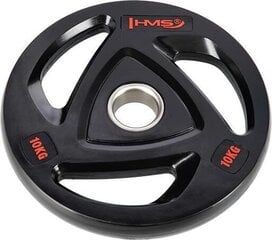 Diska svars HMS Olimpic Plate TOX10 10 kg, 51 mm цена и информация | Гантели, гири, штанги | 220.lv