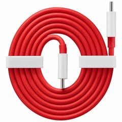 OnePlus Warp Charge C tipa C savienojuma kabelis (100 cm) 5481100047 cena un informācija | Savienotājkabeļi | 220.lv