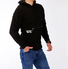Vīriešu džemperis "Logen", melns, PK2748-45996 cena un informācija | Vīriešu jakas | 220.lv