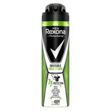 Pretsviedru aerosols vīriešiem Rexona Invisible Fresh Power 150 ml cena un informācija | Dezodoranti | 220.lv