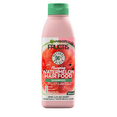 Vegānu šampūns ar arbūzu ekstraktiem Fructis Hair Food Watermelon Plumping Shampoo 350 ml cena un informācija | Šampūni | 220.lv