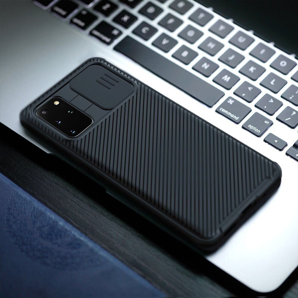 Nillkin CamShield Pro Hard Case, paredzēts Samsung Galaxy S20+ Black cena un informācija | Telefonu vāciņi, maciņi | 220.lv